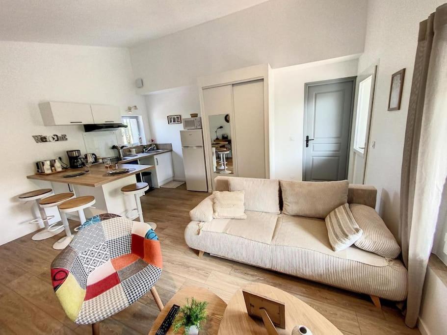 Les Penates Du Pastel - Jardin & Terrasse Apartment Вилфранш-дьо-Лораге Екстериор снимка